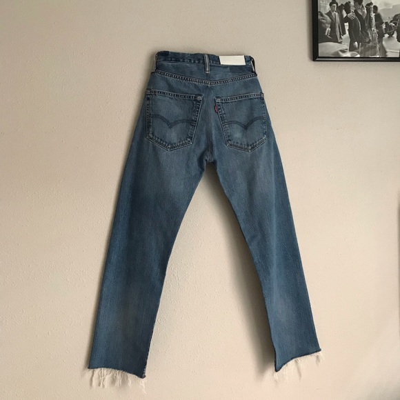 Re/Done Denim - Levi’s High Rise Stove Pipe